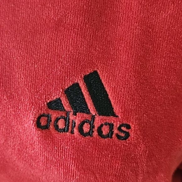 Vintage Adidas Velour Warm-up Jacket - Picture 2 of 7